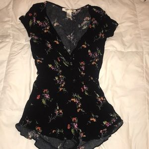 Floral romper